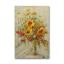 Sunflower Oil Painting for Home Decoration